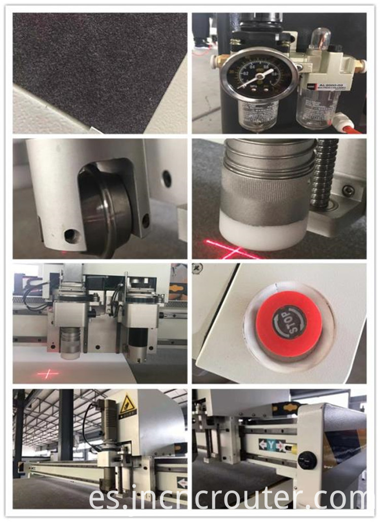 Máquina de corte de cuchillos vibrantes cnc Cnc Vibrating Knife Cutting Machine